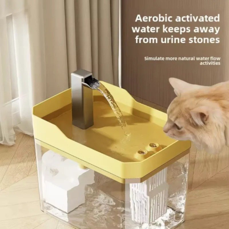 fuente de agua para gatos con filtro – 1.5 l fuente de agua para gatos con filtro – 1.5 l