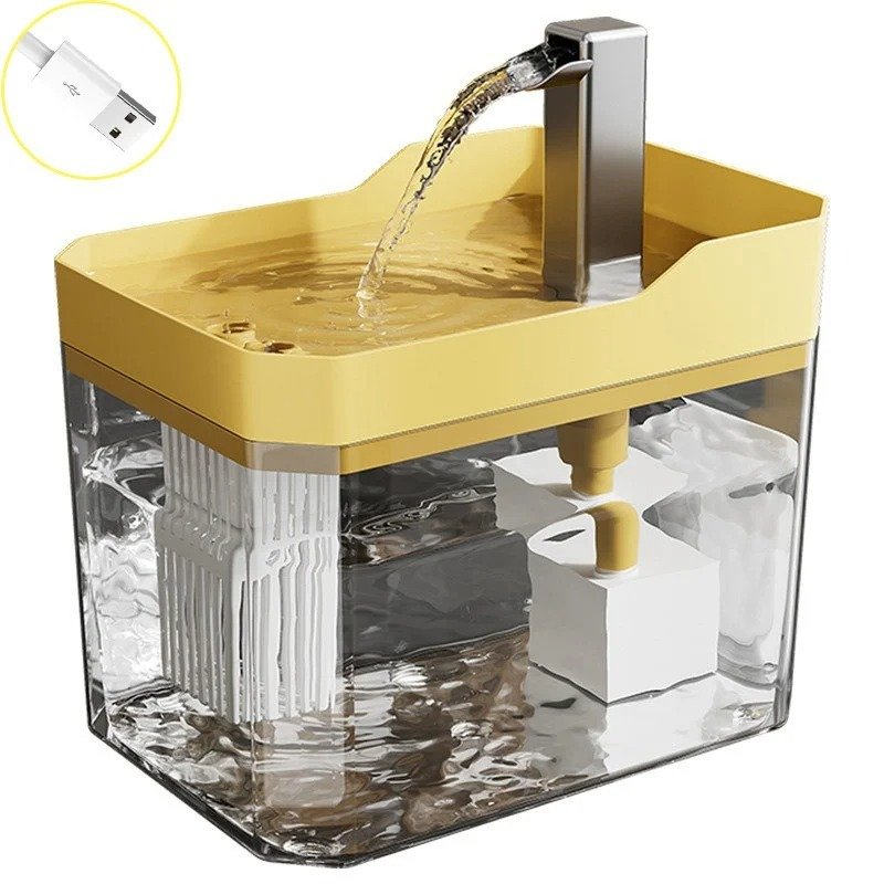 fuente de agua para gatos con filtro – 1.5 l fuente de agua para gatos con filtro – 1.5 l